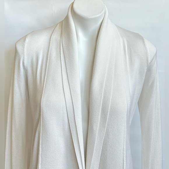 Guess by Marciano White Shawl Collar Cardigan Size XS - Picture 7 of 10